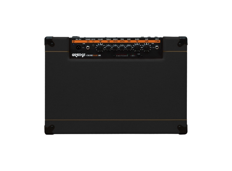Orange Crush Bass 100 Black 100W Bass combo 